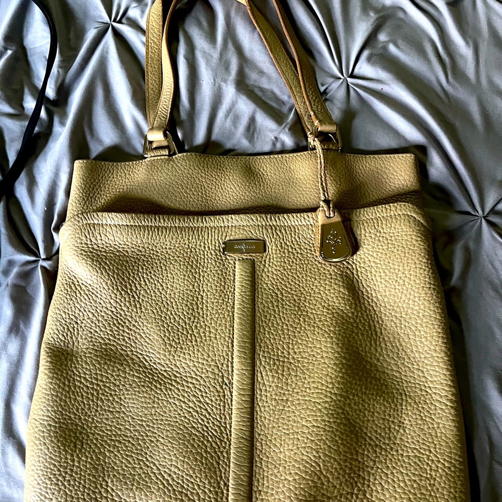 Cole Haan bag cream